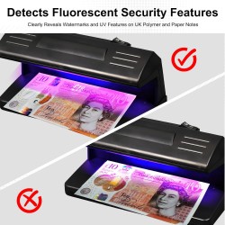 318  Ултравиолетна лампа Детектор за фалшиви банкноти