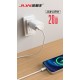 JLW-JC01 Зарядно 20W GAN Адаптер USB-C