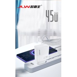 JLW-JC07 Зарядно 45W GAN Адаптер USB-C