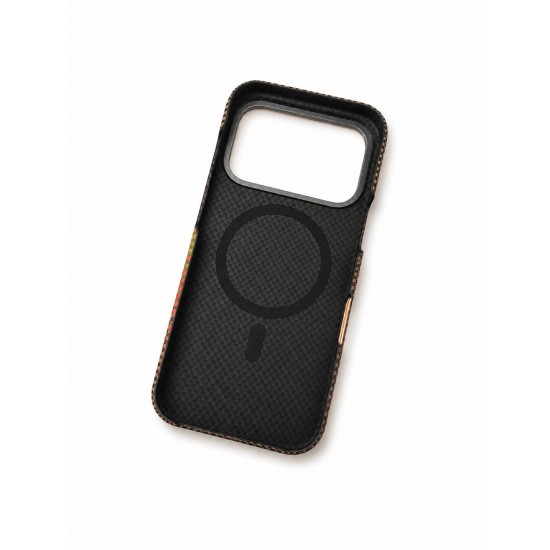 Premium Carbon Case PKA TP-106 за iPhone 17 Air - Червен