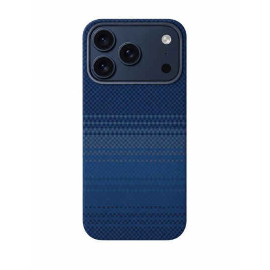 Premium Carbon Case PKA TP-106 за iPhone 17 Pro Max - Син