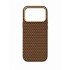 Premium Carbon Case PKA TP-106 за iPhone 17 Pro Max - Кафяв