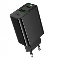 HOCO Адаптер CS94A PD20W+QC18W USB / USB-C - Черен
