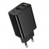 HOCO Адаптер CS94A PD20W+QC18W USB / USB-C - Черен