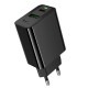 HOCO Адаптер CS94A PD20W+QC18W USB / USB-C - Черен