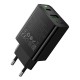 HOCO Адаптер CS94A PD20W+QC18W USB / USB-C - Черен