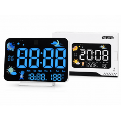  Дигитален часовник / аларма термометър Хигрометър - RS-2715