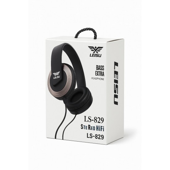 Геймърска слушалка за компютър LS-829 - Черен