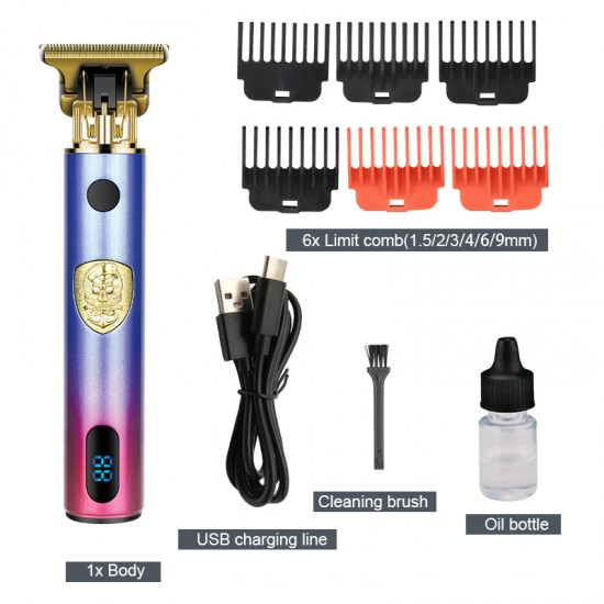 DALING DL-1533 Безжичен акумулаторен тример за подстригване на коса професионална машинка