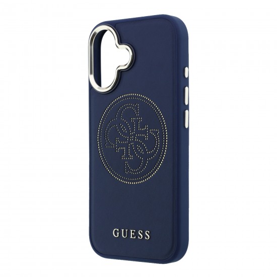 2845 GUESS HC MAGSAFE PU W/ PERFORATED 4G BLUE IP17 