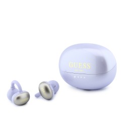 GUESS OWS METALLIC FINISH ELECTROPLATED PARTS CLASSIC LOGO PURPLE