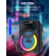 Караоке тонколона инча TTD-818 8" | 10W, LED RGB, Микрофон