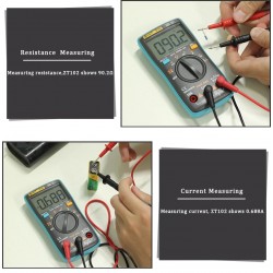 AN-8004 LCD цифров волтметър омметър амперметър OHM мултицет