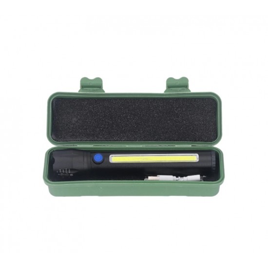 Фенер C83 LED диод + COB светлина 