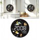  Дигитален часовник / аларма термометър Хигрометър 20cm - RS-2716 - Черно Син