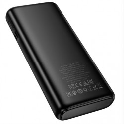 HOCO J158A Външна батерия 10,000mAh 2XUSB 1XUSB-C - Черен