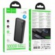 HOCO J158A Външна батерия 10,000mAh 2XUSB 1XUSB-C - Черен