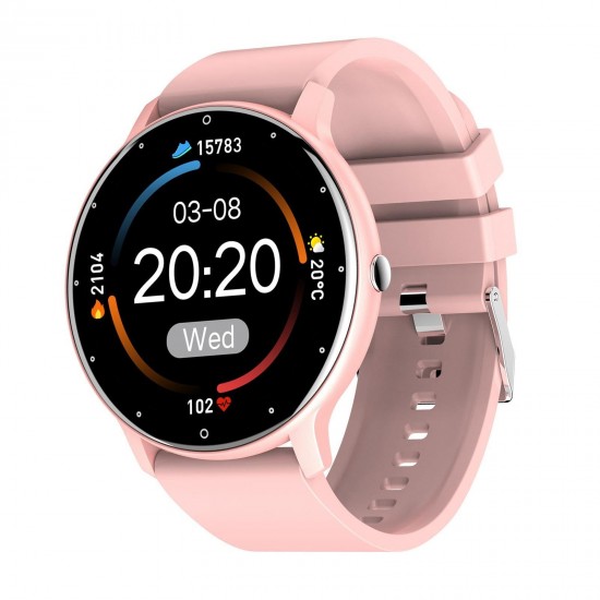 Yoshoot YS-R4 Смарт часовник 1.26" BT V5.2 IP68 водустойчив - Розов