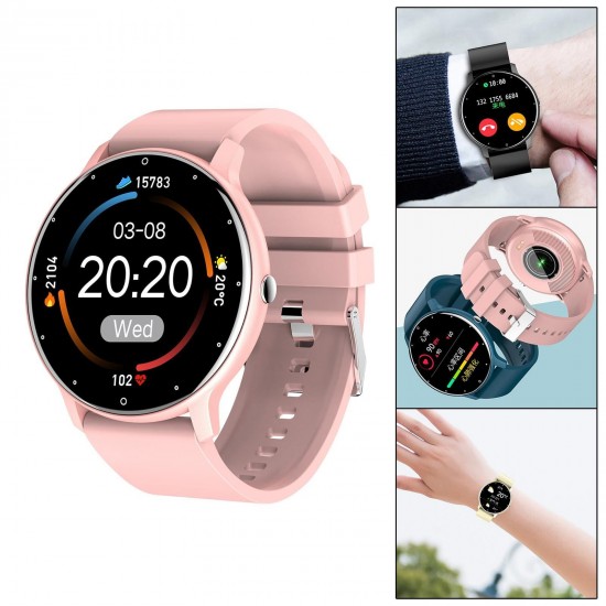 Yoshoot YS-R4 Смарт часовник 1.26" BT V5.2 IP68 водустойчив - Розов