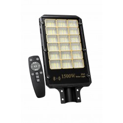 SLP-12 LED слънчева светлина Външна с дистанционно управление и сензор за движение PIR 1500W