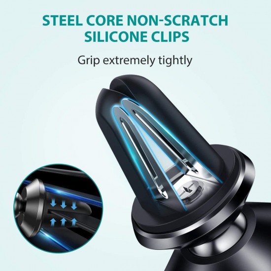 Магнитна Стойка за въздуховод парно за кола CTCF008 - Черен