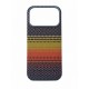 Premium Carbon Case PKA TP-106 за iPhone 17 Pro Max - Оранжев