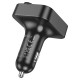 HOCO E87 FM 38W. модулатор трансмитер (2 USB изхода + 1 USB-C, microSD, Bluetooth)