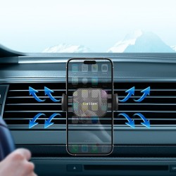 EARLDOM WC44 Стойка Безжично Зарядно 15W за телефон за кола парно