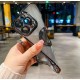 Луксозен лъскав кейс с брукат TP-24 за iPhone 16 Plus - Черен