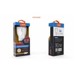 220V Зарядно LDNIO A2271  2.1A 2 USB PORT Lightning