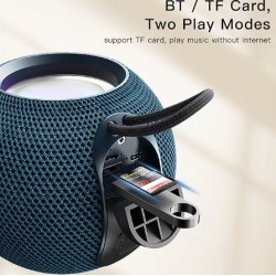 Преносима тонколона KISONLI G3 RGB осветление - Бял