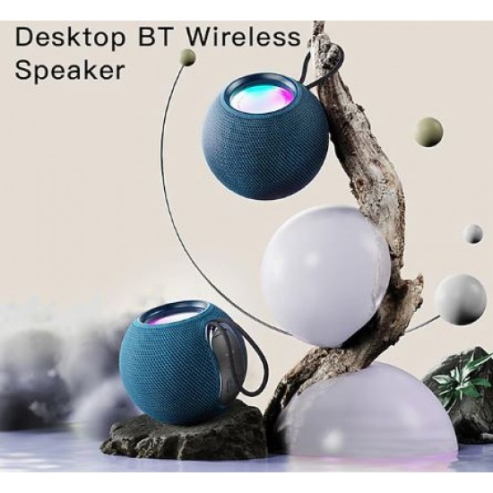 Преносима тонколона KISONLI G3 RGB осветление - Син