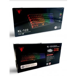 Прозрачна Механична геймърска клавиатура Type-C JEDEL KL-123