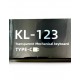 Прозрачна Механична геймърска клавиатура Type-C JEDEL KL-123