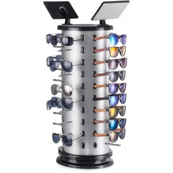 Щанд за очила 36бр. YM7002 въртящ се 2 огледала