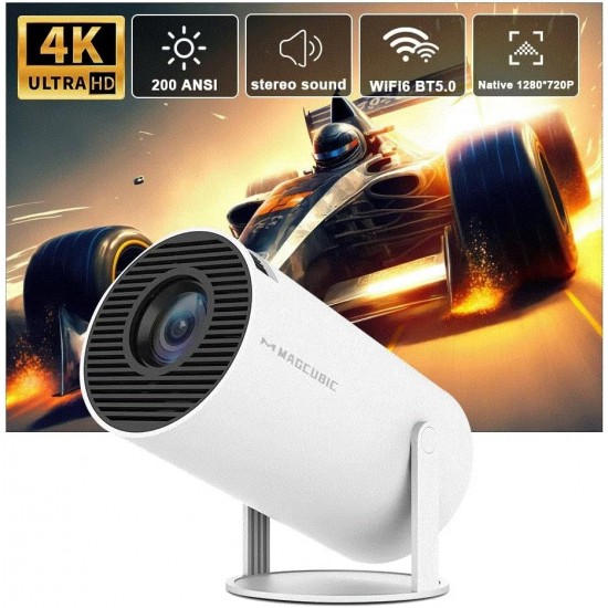 HY300 Мини WIFI ANDROID проектор за домашно кино 1080P WiFi безжичен проектор Видео проектор За телевизор USB устройство Media Play