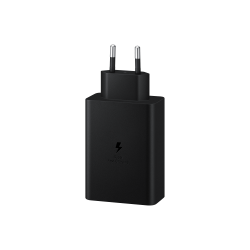 Оригинален адаптер Samsung Fast charger Trio 65W - Черен / EP-T6530NBEGEU-RETAIL