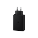 Оригинален адаптер Samsung Fast charger Trio 65W - Черен / EP-T6530NBEGEU-RETAIL