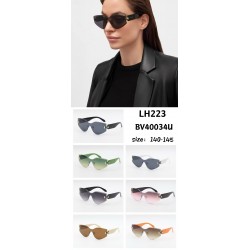 Женски Слънчеви очила UV400 PC Бяла рамка LH223-C2 - Черен
