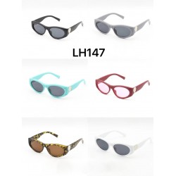 Слънчеви очила UV400 PC T&C LH147-C4 - Бял