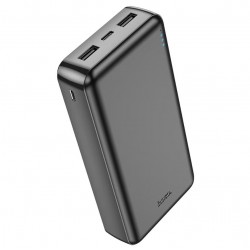HOCO J100A Powerbank 20,000mAh Fast Charge, с 3 изхода USB x 2 T-C x 1 - Черен