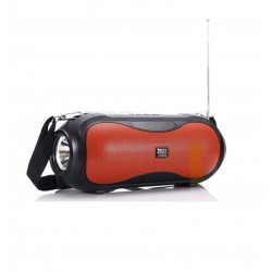 Преносима Bluetooth соларна тонколона TO-430 - Червен