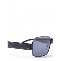 Унисекс Слънчеви очила UV400 Метал Черна рамка 2485-C1 - Черен