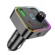 HOCO E81 FM 30W. модулатор трансмитер (1 USB + 1USB-C, microSD, Bluetooth)