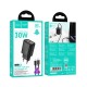 HOCO N62 USB-C 30W зарядно устройство с Type-C към Lightning кабел - Бял