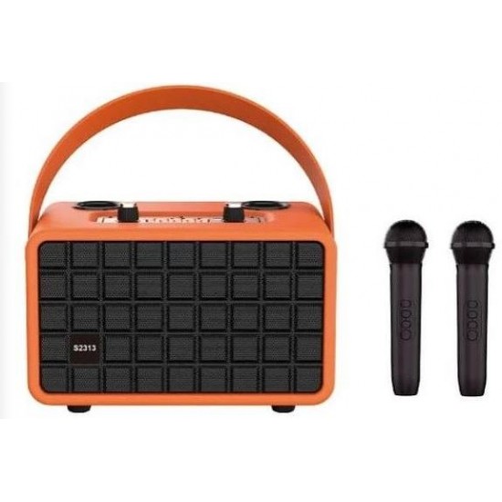 M2313 Безжична караоке тонколона Authentics S2313 с 2 микрофона – 2x15W, Bluetooth