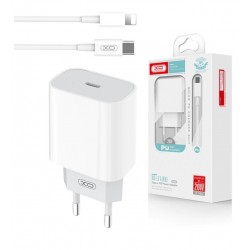 XO-L77 20W PD зарядно с кабел USB-C - Lightning PD-20W 