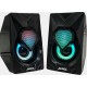 JEDEL S-502 тонколони за компютър светещи RGB Gaming