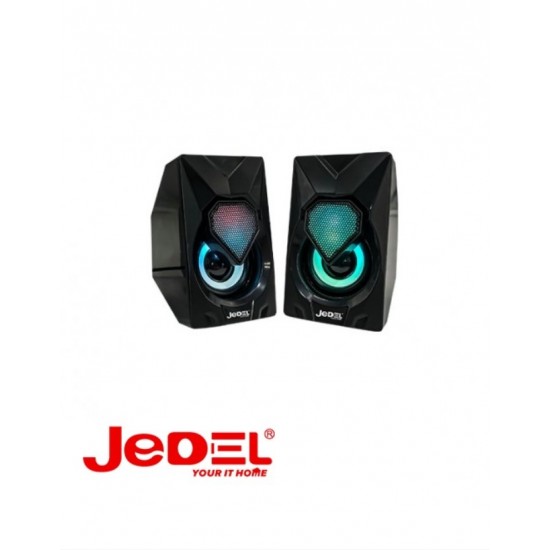 JEDEL S-502 тонколони за компютър светещи RGB Gaming