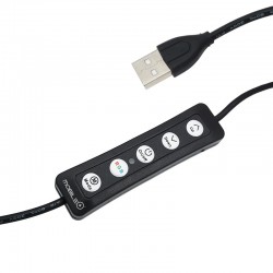 MJ-36 Ринг лампа RG LED Цветна, За селфи/грим, 14" 36cm ринг